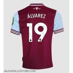 West Ham United Edson Alvarez #19 Kotipaita 2024-25 Lyhythihainen